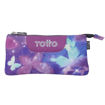 Picture of TOTTO TABLERO GLITTER STAR BUTTERFLY PENCIL CASE